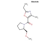2-ethyl-5-{[(2R)-2-(methoxymethyl)pyrrolidin-1-yl]carbonyl}-4-methyl-1,3-oxazole