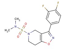 3-(3,4-difluorophenyl)-N,N-dimethyl-6,7-dihydroisoxazolo[4,5-c]pyridine-5(4H)-sulfonamide