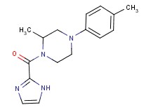 1-(1H-imidazol-2-ylcarbonyl)-2-methyl-4-(4-methylphenyl)piperazine