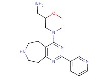 1-[4-(2-pyridin-3-yl-6,7,8,9-tetrahydro-5H-pyrimido[4,5-d]azepin-4-yl)morpholin-2-yl]methanamine