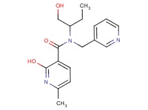 2-hydroxy-N-[1-(hydroxymethyl)propyl]-6-methyl-N-(3-pyridinylmethyl)nicotinamide
