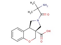 rel-(3aR,9bR)-2-(2-methylalanyl)-1,2,3,9b-tetrahydrochromeno[3,4-c]pyrrole-3a(4H)-carboxylic acid hydrochloride