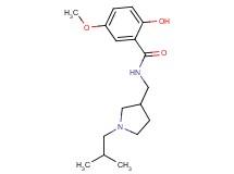 2-hydroxy-N-[(1-isobutylpyrrolidin-3-yl)methyl]-5-methoxybenzamide