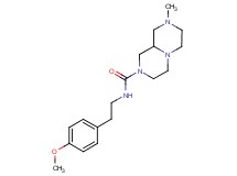 N-[2-(4-methoxyphenyl)ethyl]-8-methyloctahydro-2H-pyrazino[1,2-a]pyrazine-2-carboxamide