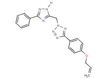 5-[4-(allyloxy)phenyl]-2-[(3-phenyl-1H-1,2,4-triazol-5-yl)methyl]-2H-tetrazole