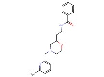N-(2-{4-[(6-methylpyridin-2-yl)methyl]morpholin-2-yl}ethyl)benzamide