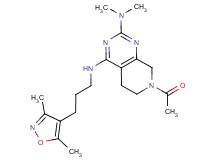 7-acetyl-N~4~-[3-(3,5-dimethylisoxazol-4-yl)propyl]-N~2~,N~2~-dimethyl-5,6,7,8-tetrahydropyrido[3,4-d]pyrimidine-2,4-diamine