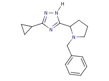 5-(1-benzylpyrrolidin-2-yl)-3-cyclopropyl-1H-1,2,4-triazole