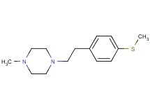 1-methyl-4-{2-[4-(methylthio)phenyl]ethyl}piperazine bis(trifluoroacetate)