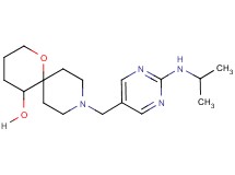 9-{[2-(isopropylamino)-5-pyrimidinyl]methyl}-1-oxa-9-azaspiro[5.5]undecan-5-ol