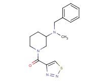 N-benzyl-N-methyl-1-(1,2,3-thiadiazol-4-ylcarbonyl)-3-piperidinamine