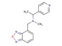 (2,1,3-benzoxadiazol-4-ylmethyl)methyl(1-pyridin-4-ylethyl)amine