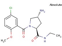 (2S,4R)-4-amino-1-(5-chloro-2-methoxybenzoyl)-N-ethylpyrrolidine-2-carboxamide