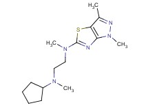 N-cyclopentyl-N'-(1,3-dimethyl-1H-pyrazolo[3,4-d][1,3]thiazol-5-yl)-N,N'-dimethylethane-1,2-diamine