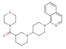 1'-isoquinolin-1-yl-3-(morpholin-4-ylcarbonyl)-1,4'-bipiperidine