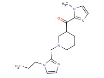 (1-methyl-1H-imidazol-2-yl){1-[(1-propyl-1H-imidazol-2-yl)methyl]-3-piperidinyl}methanone