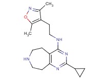 2-cyclopropyl-N-[2-(3,5-dimethylisoxazol-4-yl)ethyl]-6,7,8,9-tetrahydro-5H-pyrimido[4,5-d]azepin-4-amine