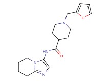 1-(2-furylmethyl)-N-(5,6,7,8-tetrahydroimidazo[1,2-a]pyridin-3-yl)piperidine-4-carboxamide