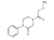 4-(methoxyacetyl)-1-phenyl-2-piperazinone