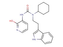 N-cyclohexyl-N'-(2-hydroxypyridin-3-yl)-N-[2-(1H-indol-3-yl)ethyl]urea