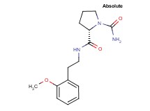 (2S)-N~2~-[2-(2-methoxyphenyl)ethyl]pyrrolidine-1,2-dicarboxamide