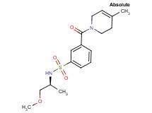 N-[(1S)-2-methoxy-1-methylethyl]-3-[(4-methyl-3,6-dihydropyridin-1(2H)-yl)carbonyl]benzenesulfonamide