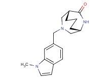 (1S*,5R*)-3-[(1-methyl-1H-indol-6-yl)methyl]-3,9-diazabicyclo[3.3.2]decan-10-one