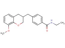 N-ethyl-4-[(8-methoxy-3,4-dihydro-2H-chromen-3-yl)methyl]benzamide