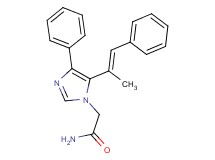 2-{5-[(E)-1-methyl-2-phenylvinyl]-4-phenyl-1H-imidazol-1-yl}acetamide