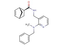 (1R*,2S*,4R*)-N-({2-[benzyl(methyl)amino]-3-pyridinyl}methyl)bicyclo[2.2.1]hept-5-ene-2-carboxamide