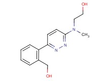 2-[{6-[2-(hydroxymethyl)phenyl]pyridazin-3-yl}(methyl)amino]ethanol
