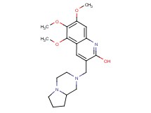 3-(hexahydropyrrolo[1,2-a]pyrazin-2(1H)-ylmethyl)-5,6,7-trimethoxy-2-quinolinol