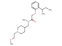 2-(2-sec-butylphenoxy)-N-{[1-(2-methoxyethyl)piperidin-4-yl]methyl}-N-methylacetamide