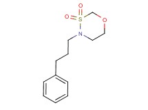 4-(3-phenylpropyl)-1,3,4-oxathiazinane 3,3-dioxide