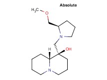 (1R,9aR)-1-{[(2R)-2-(methoxymethyl)pyrrolidin-1-yl]methyl}octahydro-2H-quinolizin-1-ol