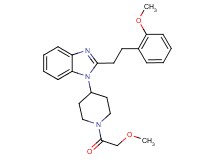 1-[1-(methoxyacetyl)-4-piperidinyl]-2-[2-(2-methoxyphenyl)ethyl]-1H-benzimidazole
