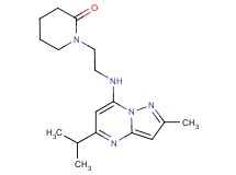 1-{2-[(5-isopropyl-2-methylpyrazolo[1,5-a]pyrimidin-7-yl)amino]ethyl}-2-piperidinone