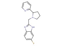 6-fluoro-2-[(2-pyridin-2-ylpyrrolidin-1-yl)methyl]-1H-benzimidazole