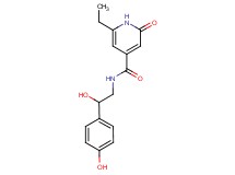 6-ethyl-N-[2-hydroxy-2-(4-hydroxyphenyl)ethyl]-2-oxo-1,2-dihydropyridine-4-carboxamide