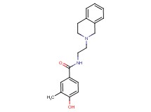 N-[2-(3,4-dihydroisoquinolin-2(1H)-yl)ethyl]-4-hydroxy-3-methylbenzamide