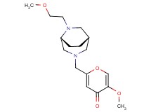5-methoxy-2-{[(1S*,5R*)-6-(2-methoxyethyl)-3,6-diazabicyclo[3.2.2]non-3-yl]methyl}-4H-pyran-4-one