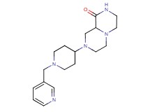 8-[1-(pyridin-3-ylmethyl)piperidin-4-yl]hexahydro-2H-pyrazino[1,2-a]pyrazin-1(6H)-one