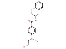 N-(3,4-dihydro-2H-chromen-3-yl)-4-[(2-hydroxyethyl)(methyl)amino]benzamide