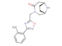 rel-(1S,6R)-3-{[3-(2-methylphenyl)-1,2,4-oxadiazol-5-yl]methyl}-3,9-diazabicyclo[4.2.1]nonan-4-one hydrochloride