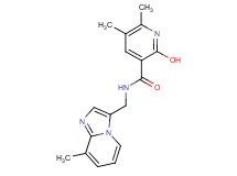2-hydroxy-5,6-dimethyl-N-[(8-methylimidazo[1,2-a]pyridin-3-yl)methyl]nicotinamide