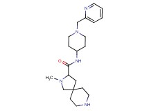 2-methyl-N-[1-(2-pyridinylmethyl)-4-piperidinyl]-2,8-diazaspiro[4.5]decane-3-carboxamide dihydrochloride