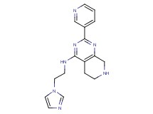 N-[2-(1H-imidazol-1-yl)ethyl]-2-pyridin-3-yl-5,6,7,8-tetrahydropyrido[3,4-d]pyrimidin-4-amine