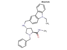 (4R)-1-benzyl-4-{[(9-ethyl-9H-carbazol-3-yl)methyl]amino}-N-methyl-L-prolinamide