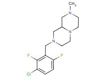 2-(3-chloro-2,6-difluorobenzyl)-8-methyloctahydro-2H-pyrazino[1,2-a]pyrazine