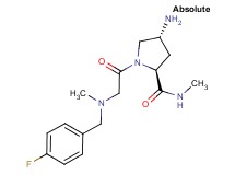 N-(4-fluorobenzyl)-N-methylglycyl-(4R)-4-amino-N-methyl-L-prolinamide